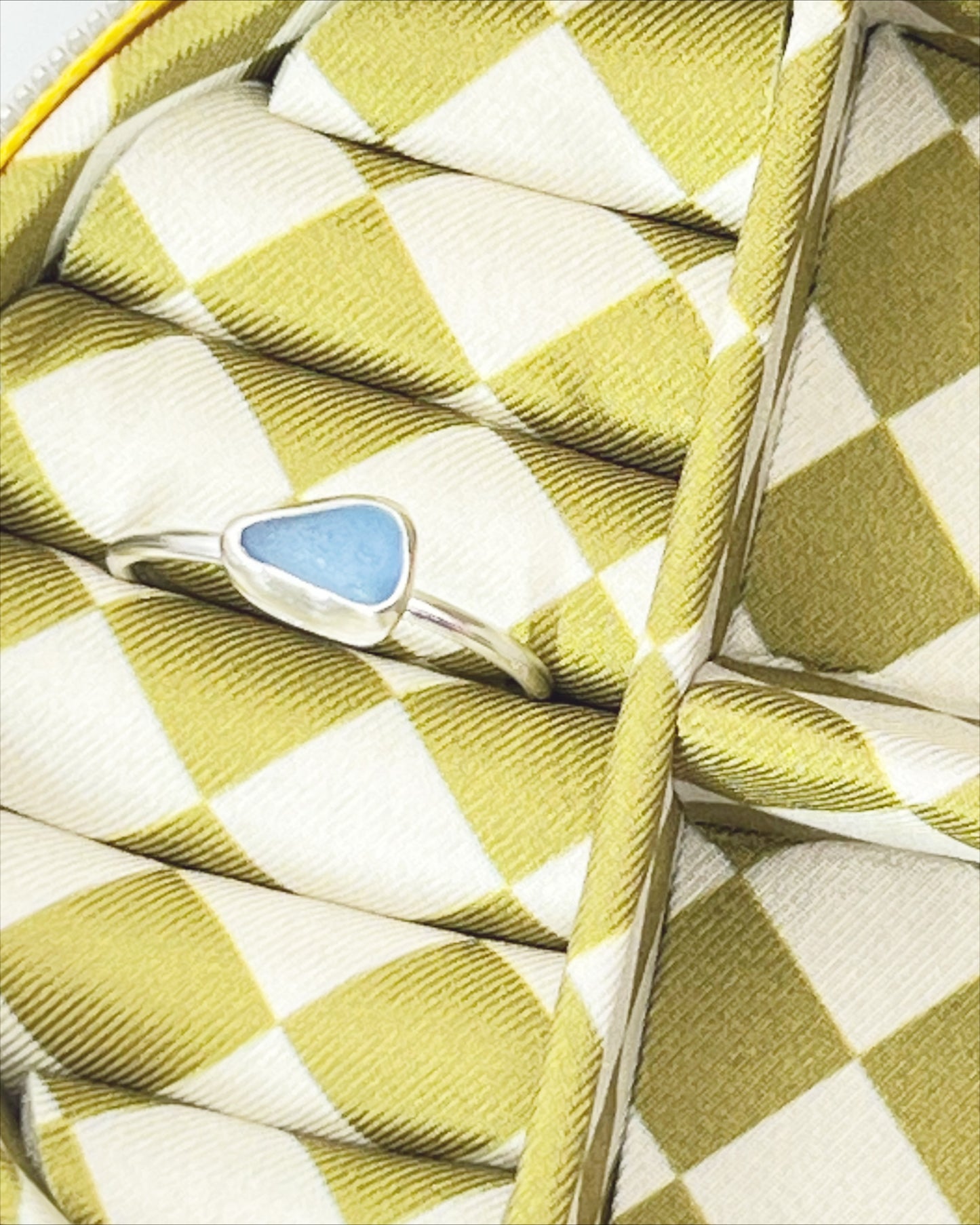 Seaglass Ring | Sterling Silver