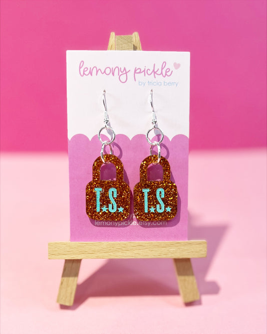 Showgirl Inspired | Orange Glitter Locks