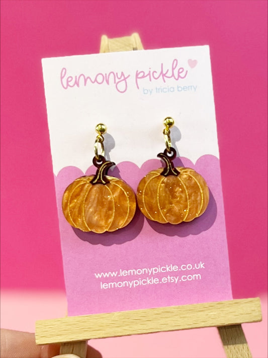 Pumpkins | Acrylic Earrings