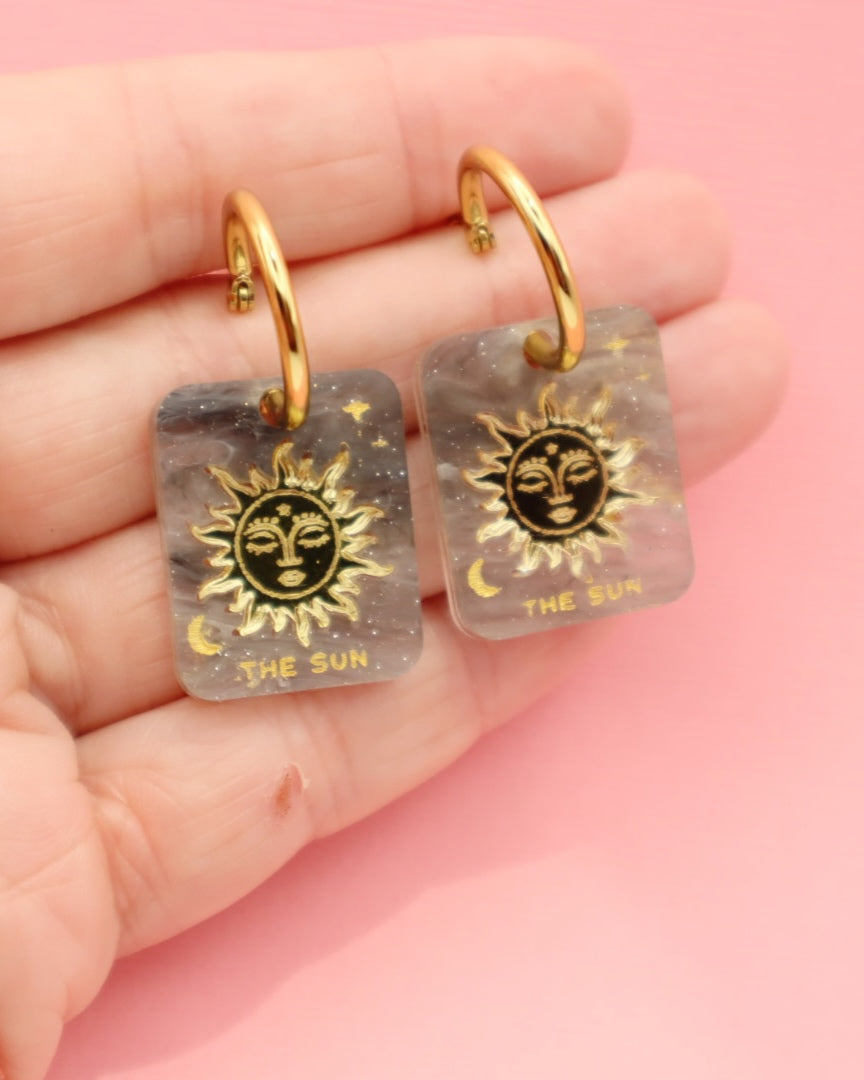 The Sun Tarot Card | Acrylic Dangles