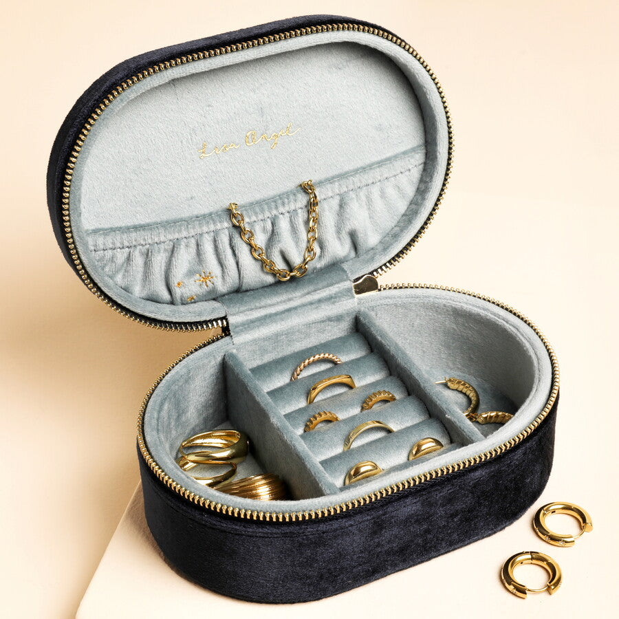 Written In the Stars Velvet Jewellery Case