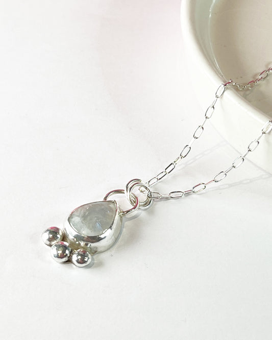 Moonstone Pendant | Sterling Silver