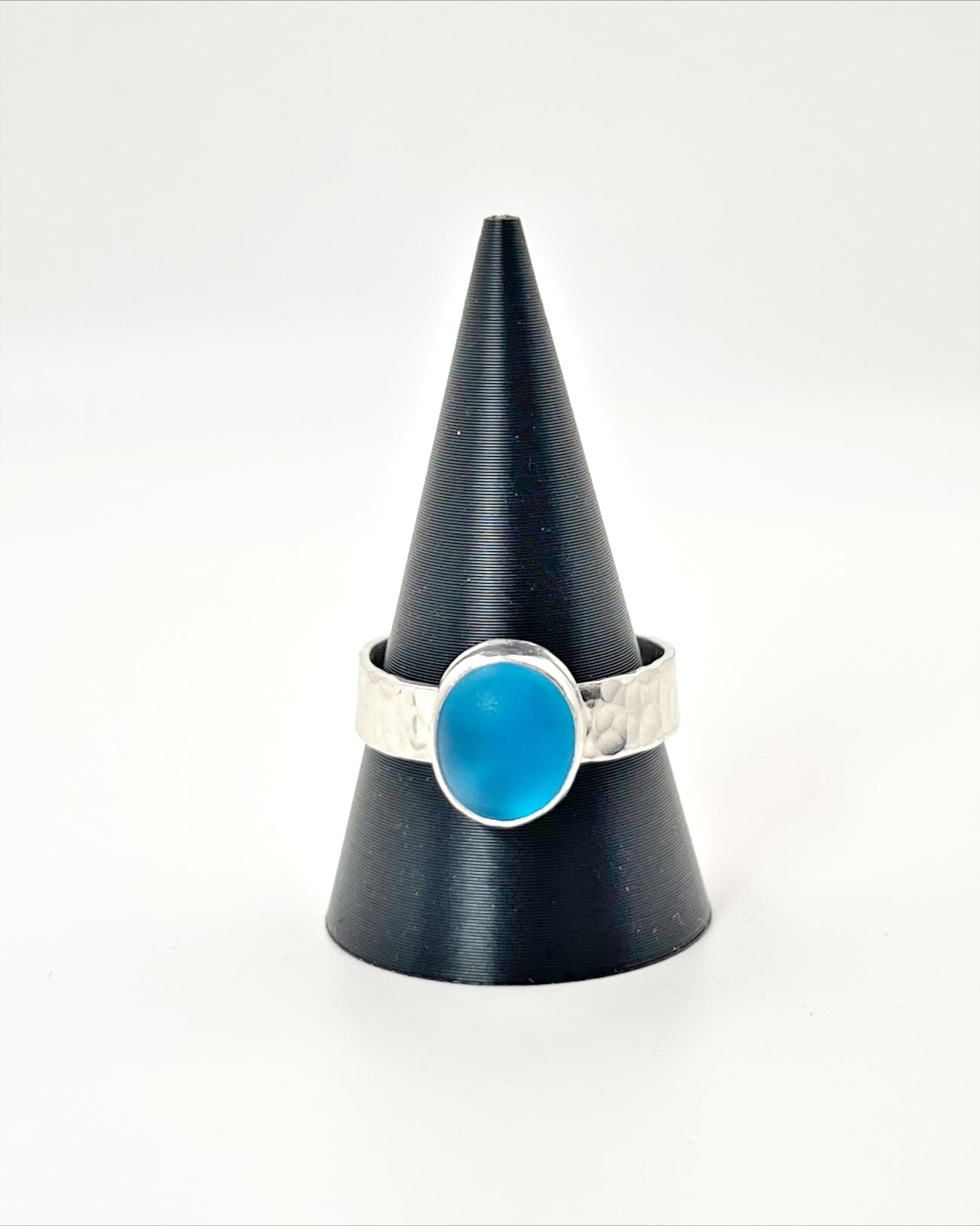 Seaglass Ring | Sterling Silver