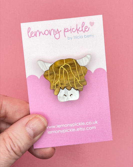 Highland Cow | Pin Badge