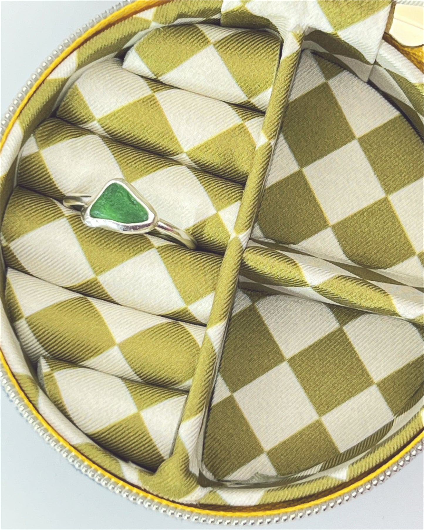 Seaglass Ring | Sterling Silver