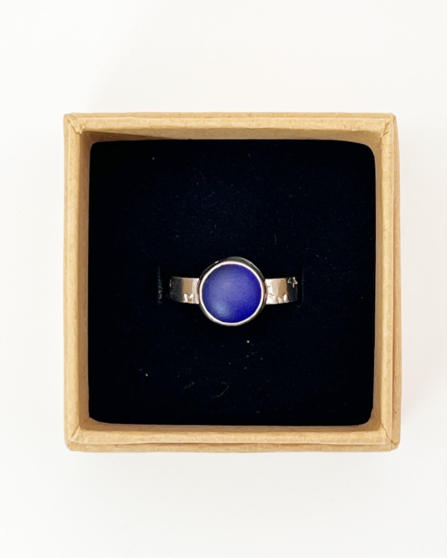 Seaglass Ring | Sterling Silver