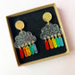 Rainbow Clouds | Acrylic Statement Earrings