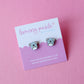 Cute Koala Earrings | Handpainted Wooden Studs