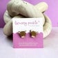 Highland Cow Earrings | Hand Painted Wooden Studs