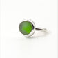 Seaglass Ring | Sterling Silver