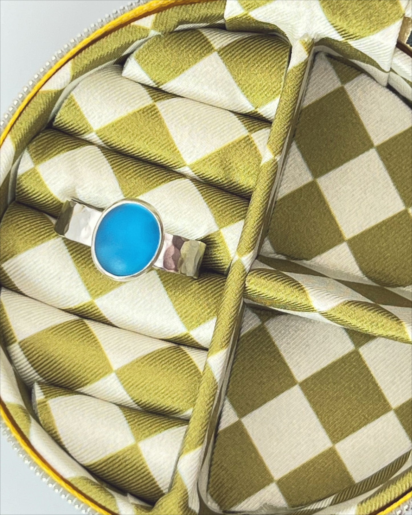 Seaglass Ring | Sterling Silver