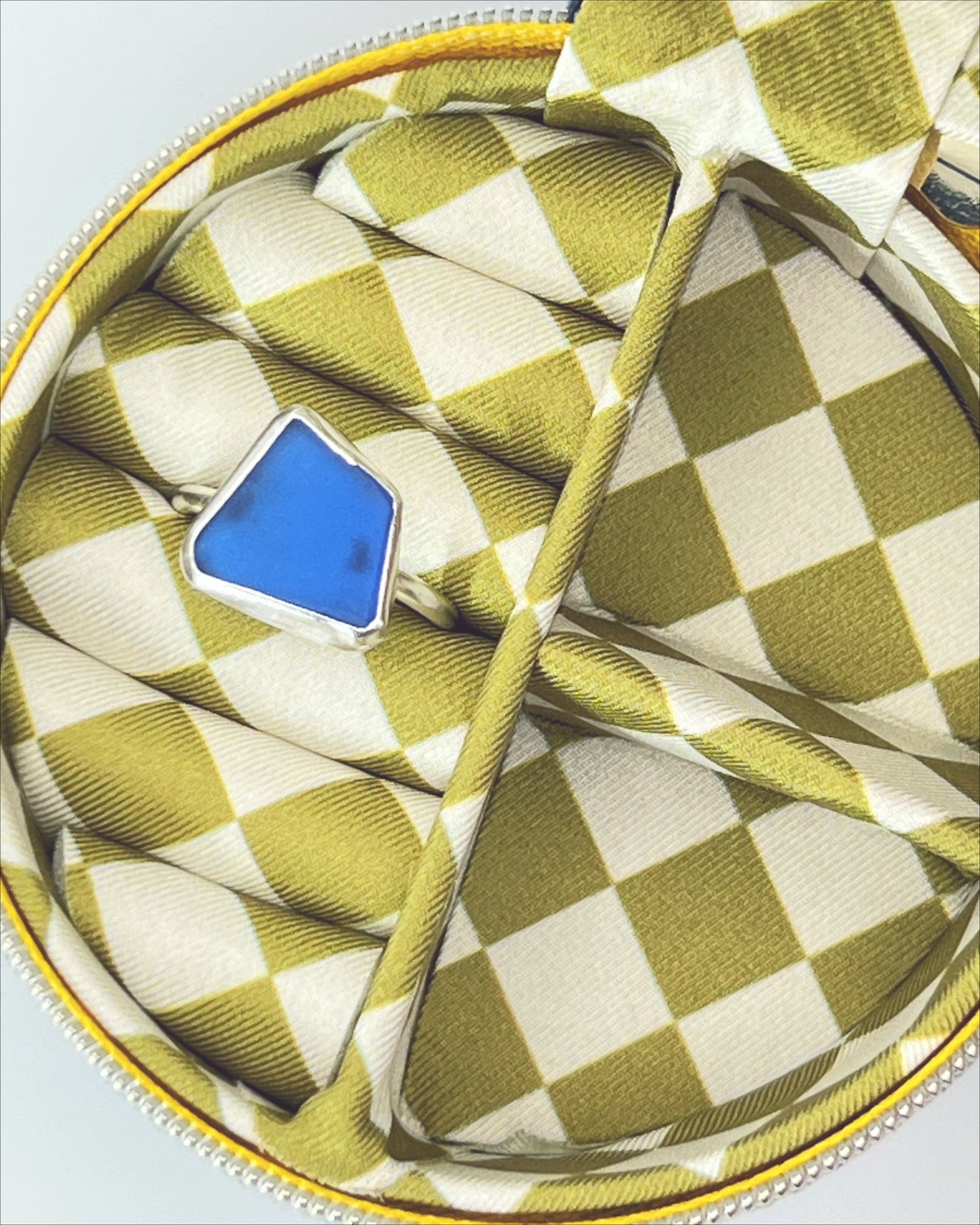 Seaglass Ring | Sterling Silver