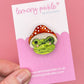 Mushroom Frog | Pin Badge