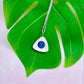 Deep Blue Sea | Surfite and Sterling Silver Pendant