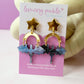Fantasy Dragon Earrings | Acrylic Statement Earrings