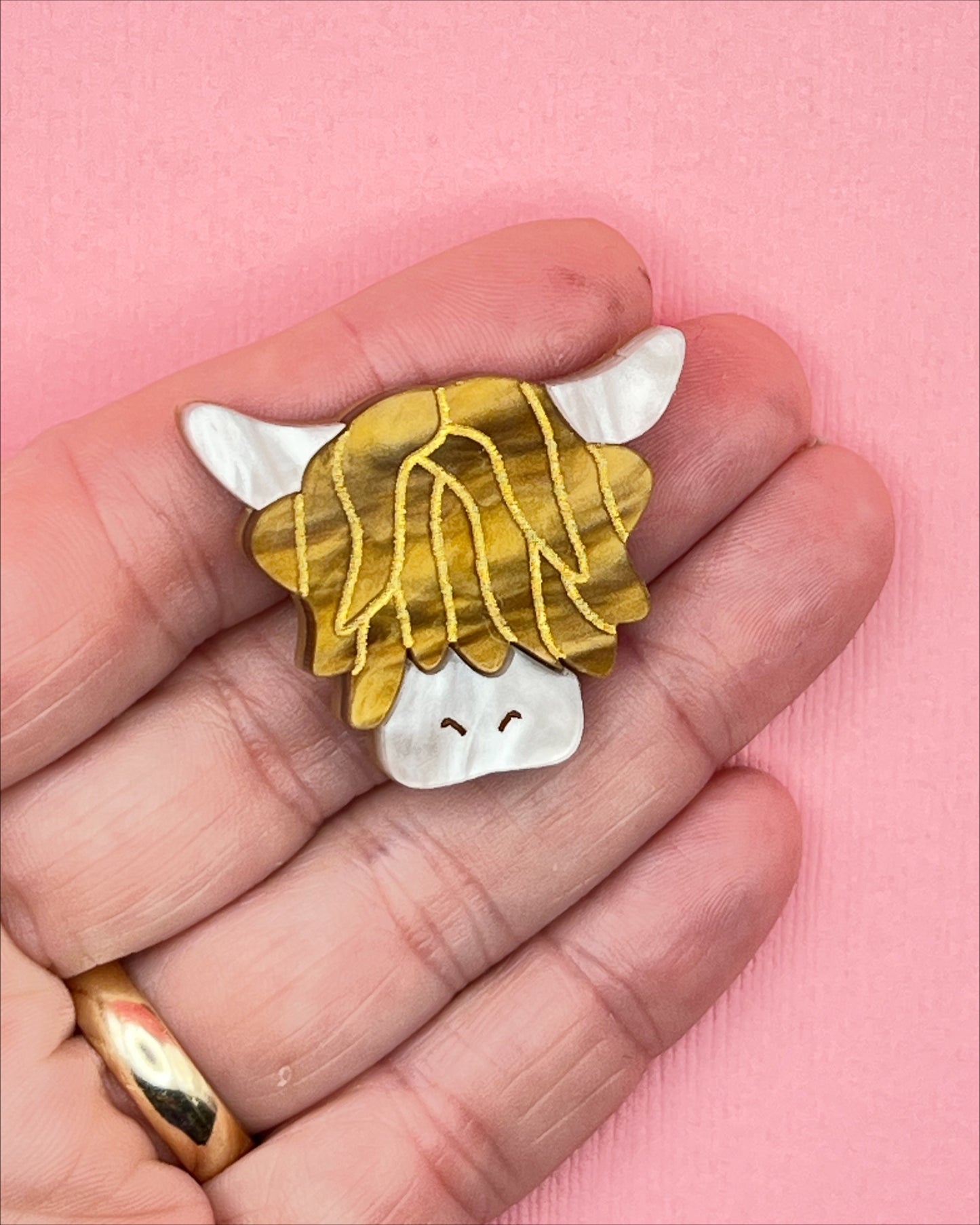 Highland Cow | Pin Badge