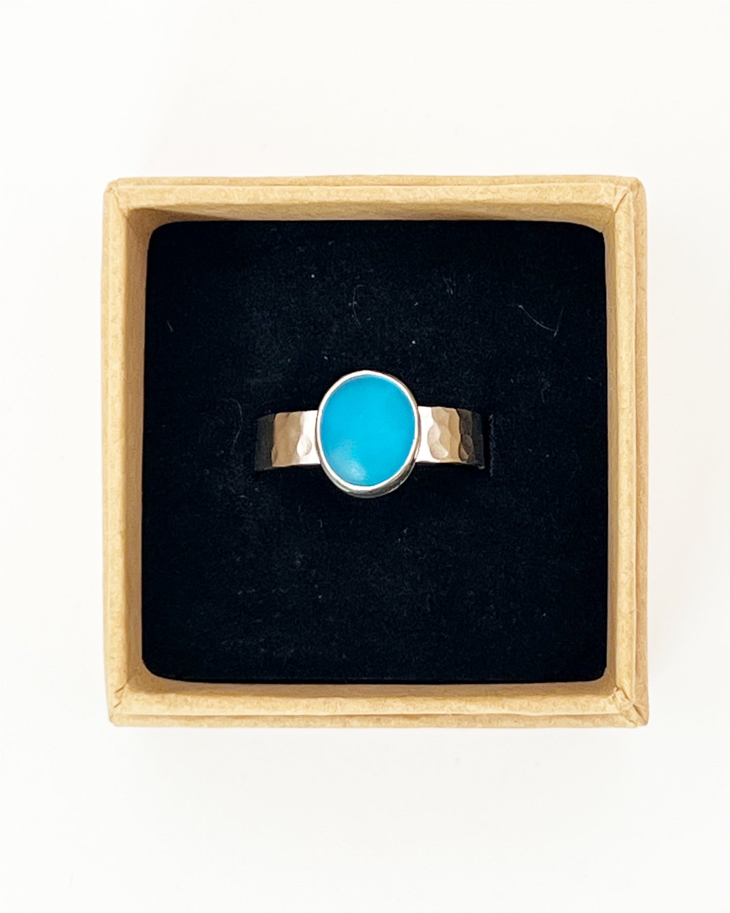 Seaglass Ring | Sterling Silver