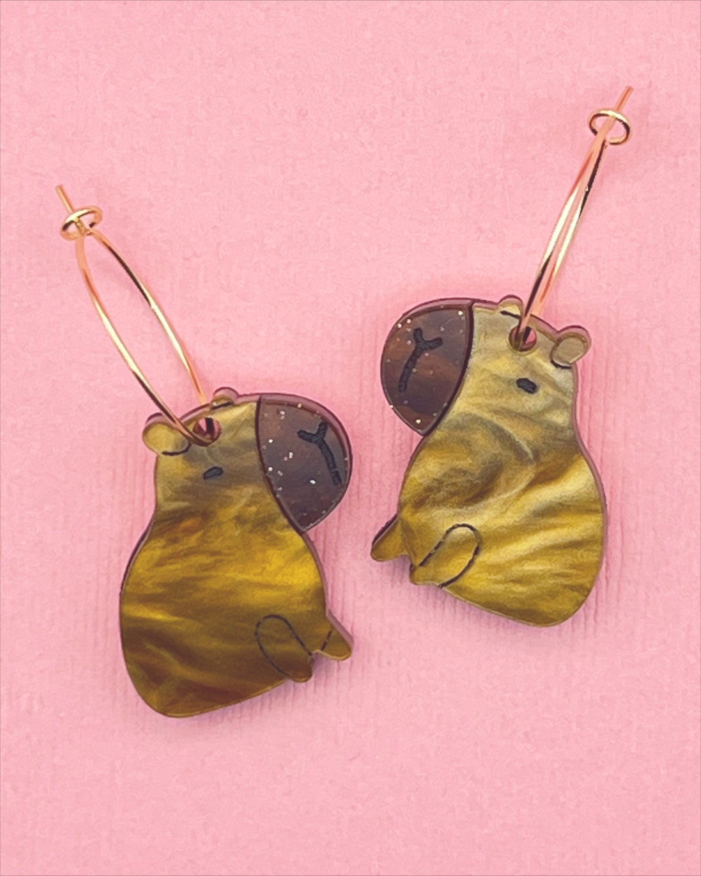 Capybara’s | Acrylic Earrings