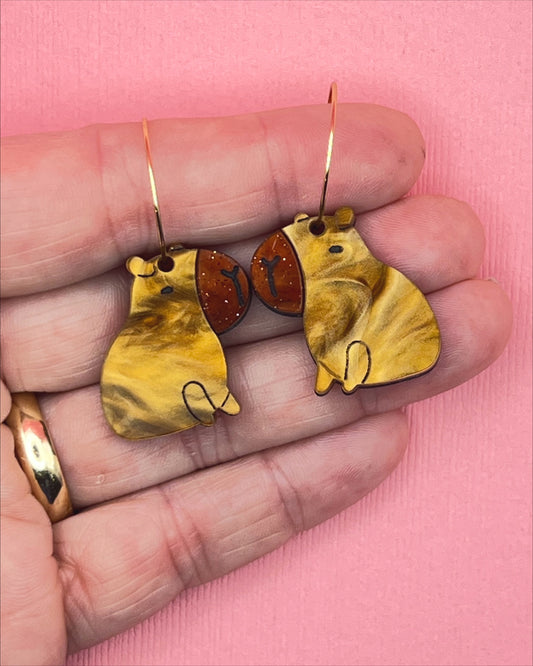 Capybara’s | Acrylic Earrings