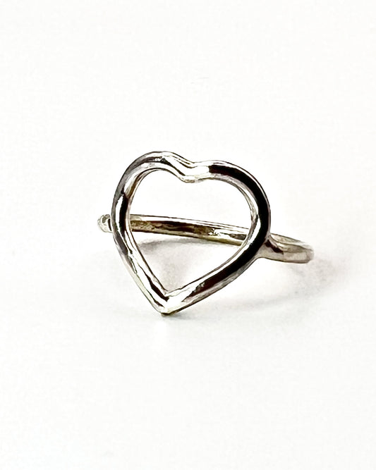 Heart Ring | Sterling Silver