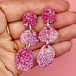 Glitter Pebbles | Acrylic Earrings