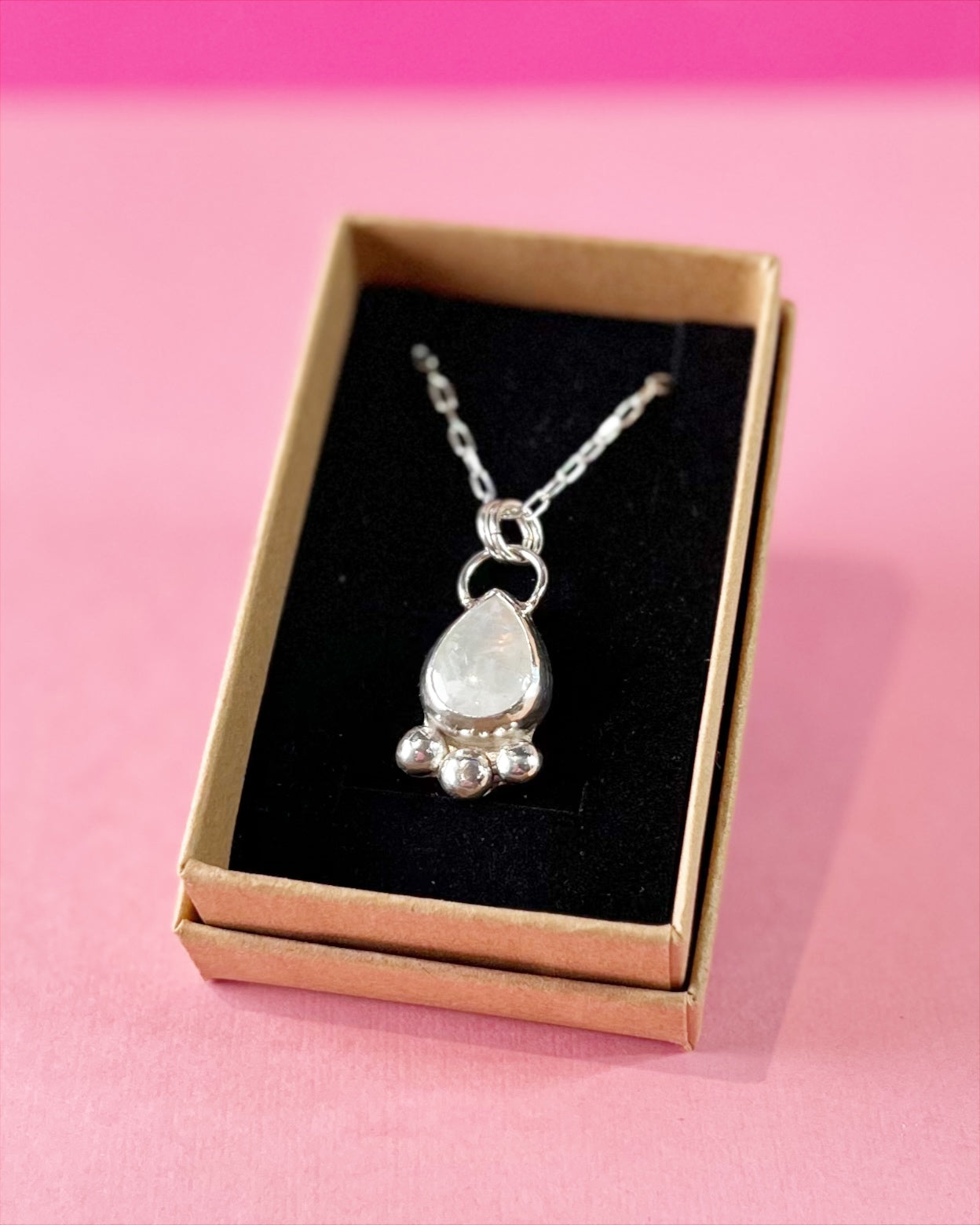 Moonstone Pendant | Sterling Silver