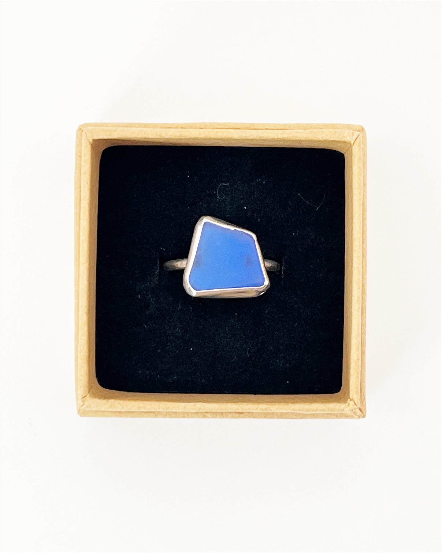 Seaglass Ring | Sterling Silver