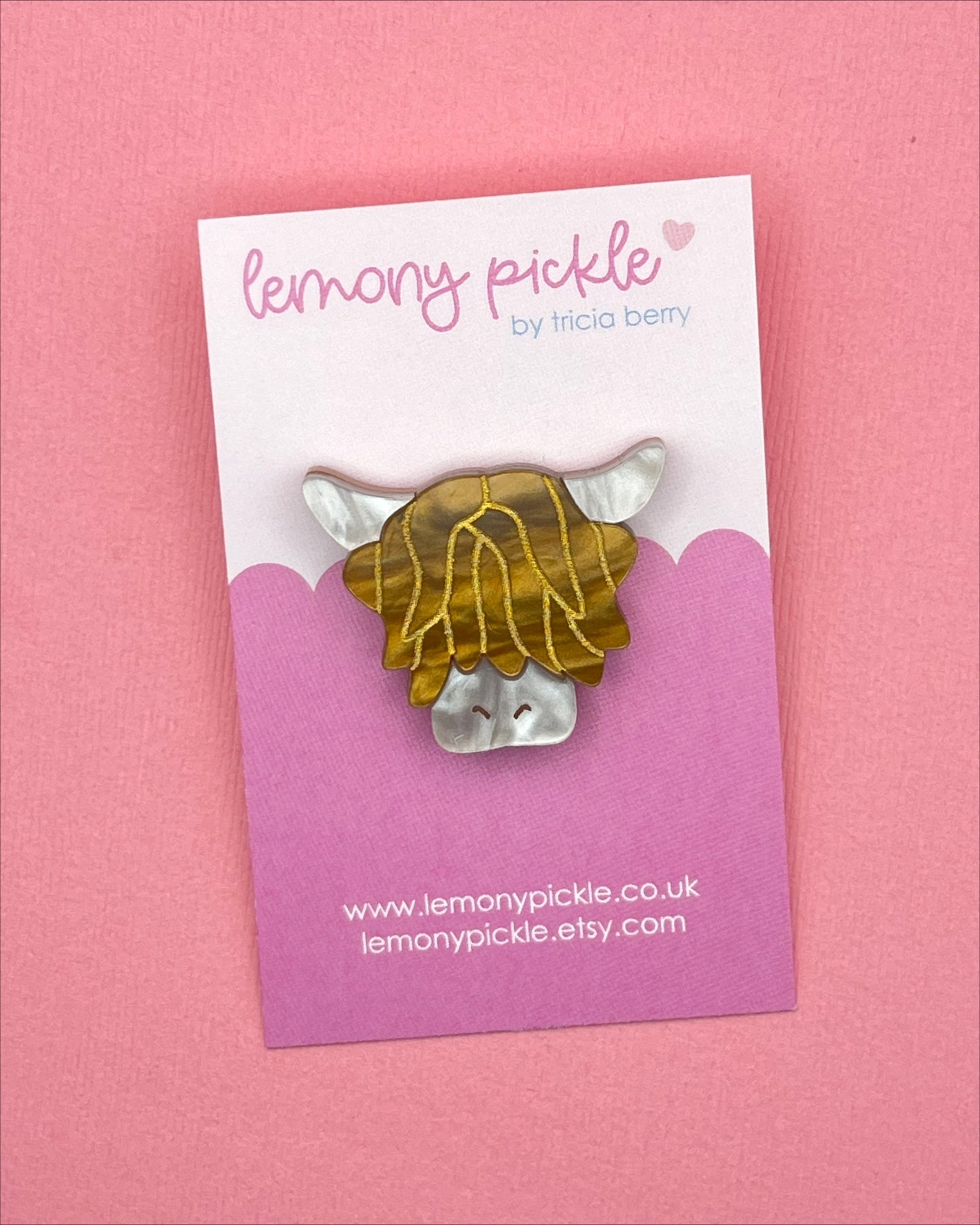 Highland Cow | Pin Badge