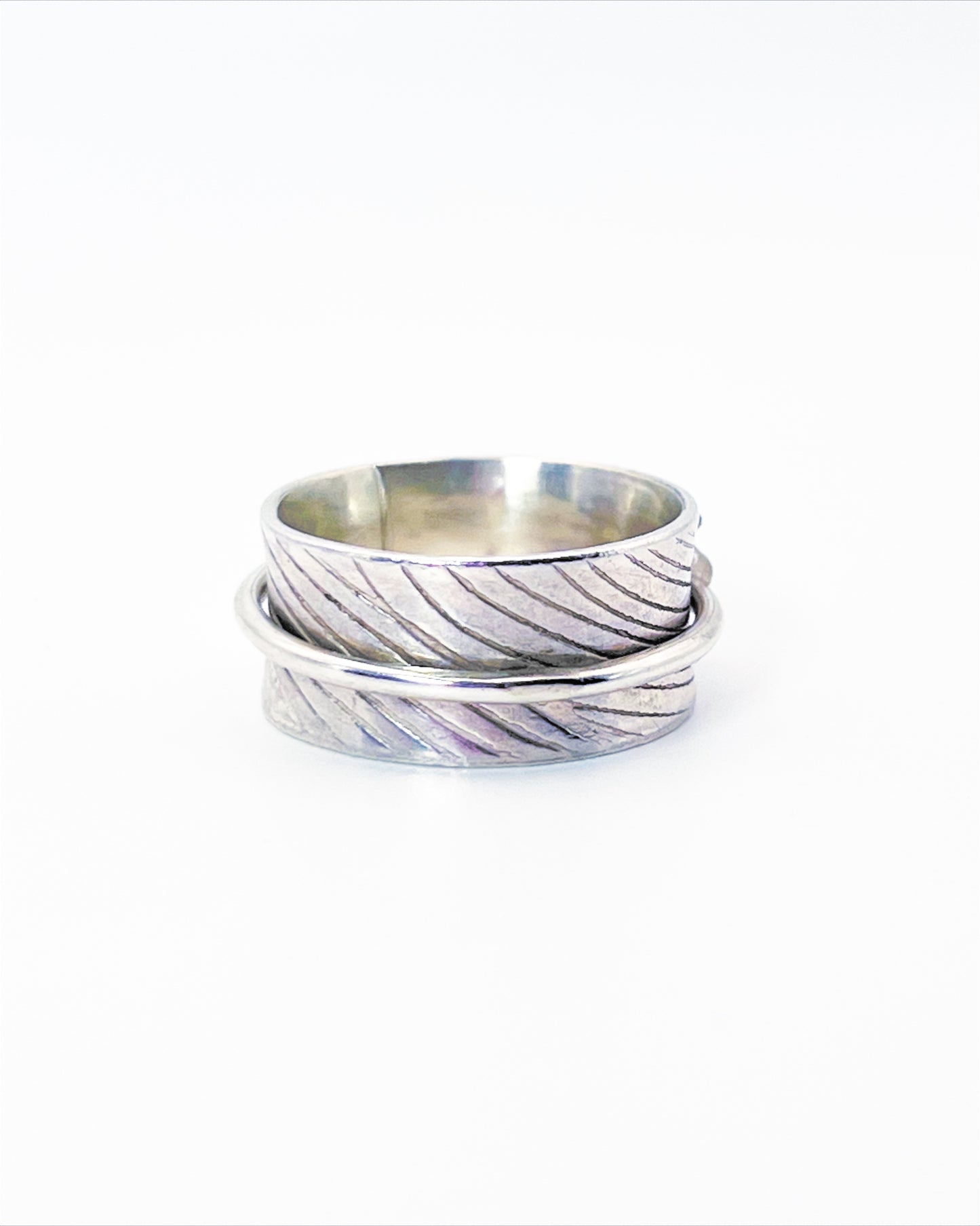 Spinner Ring | Sterling Silver