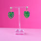 Monstera Leaves | Acrylic Earrings