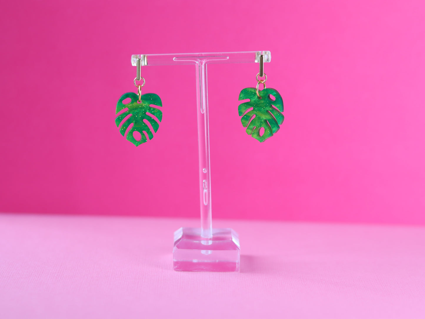 Monstera Leaves | Acrylic Earrings