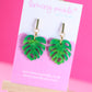 Monstera Leaves | Acrylic Earrings