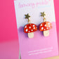 Mushrooms | Acrylic Earrings