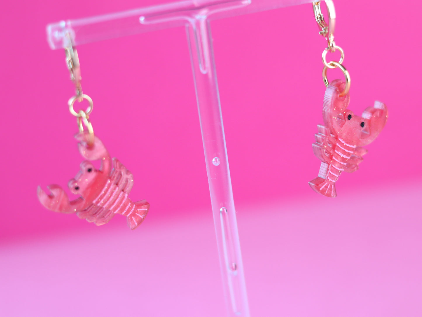 Lobsters | Acrylic Earrings
