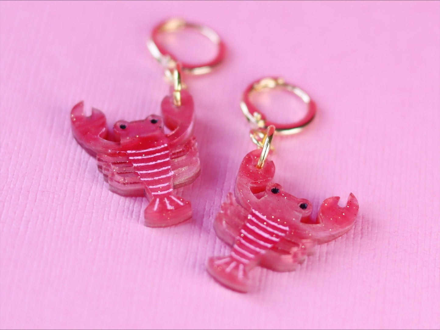 Lobsters | Acrylic Earrings