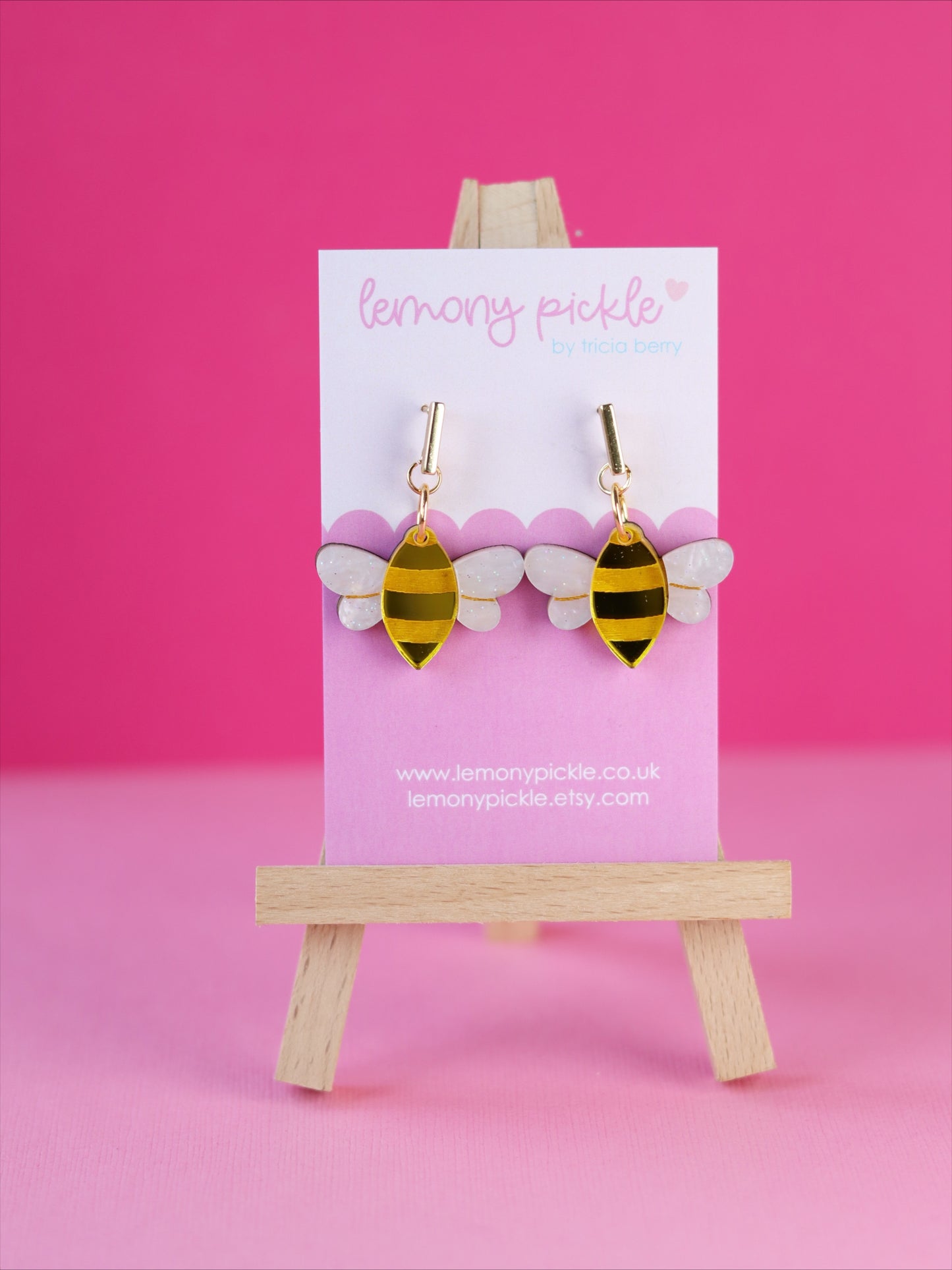Bees | Acrylic Earrings