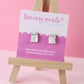 Cute Ghost Earrings | Handpainted Acrylic Studs