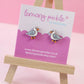 Seagull Earrings | Handpainted Wooden Studs