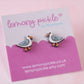 Seagull Earrings | Handpainted Wooden Studs