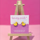 Rubber Duck Earrings | Hand Painted Wooden Studs