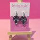 Midnight Mushrooms | Acrylic Earrings