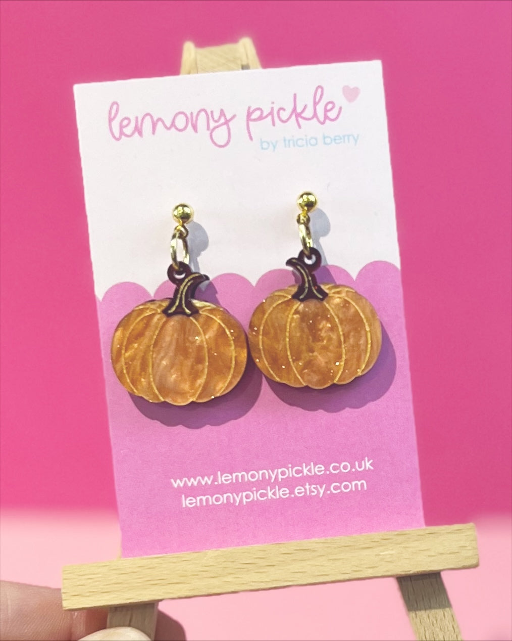 Pumpkins | Acrylic Earrings