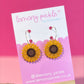 Sunflowers | Acrylic Earrings