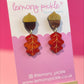 Acorns and Leaves | Acrylic Earrings