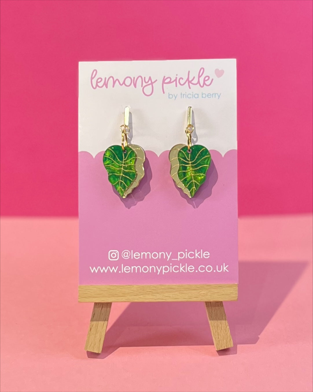 Leaves | Acrylic Earrings