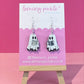 Reading Ghosts | Acrylic Earrings