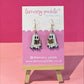 Reading Ghosts | Acrylic Earrings