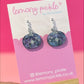 Celestial Pumpkins | Acrylic Earrings