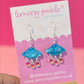 Rain Clouds | Acrylic Earrings