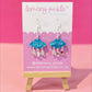 Rain Clouds | Acrylic Earrings
